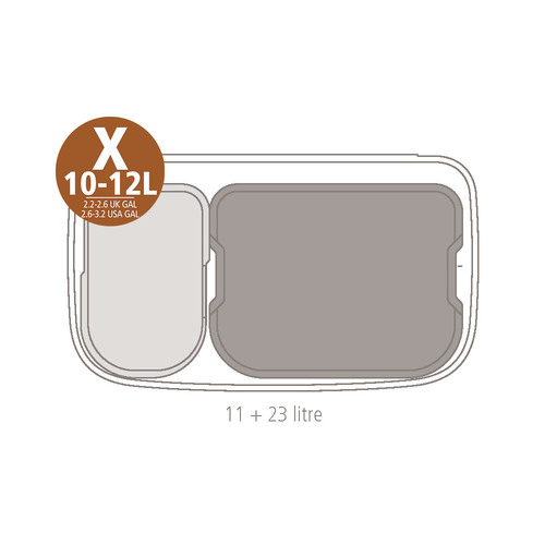 브라반티아 휴지통 전용봉투 X 뉴아이콘&amp;보터치빈 11~12리터 (20P)
