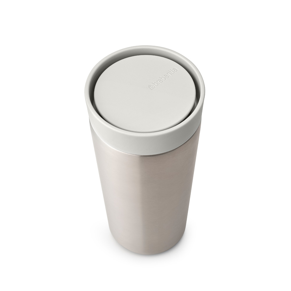 브라반티아 인슐레이티드 컵(보온,보냉) 0.36리터 - 라이트그레이