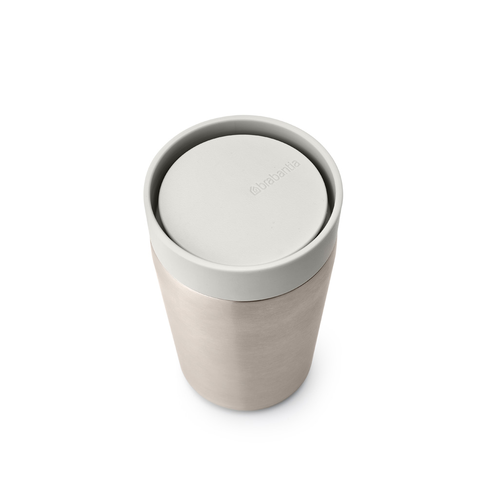 브라반티아 인슐레이티드 컵(보온,보냉) 0.2리터 - 라이트그레이
